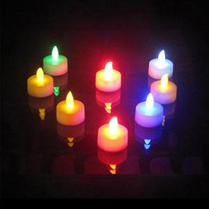 Vente des bougies  lectrique LED avec des couleurs diffrentes sans fume et Secure. 