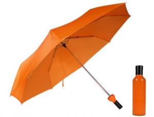 Vente de 03 parapluies pliante Design de bouteille promotionnelle 