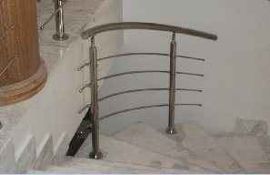 Vente de rampe d'escalier en aluminium