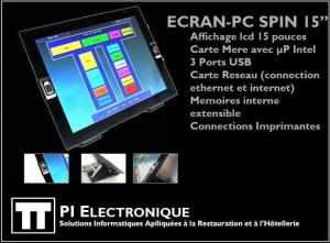 Vente ECRAN PC SPIN 15