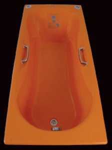 Vente de baignoire repos orange