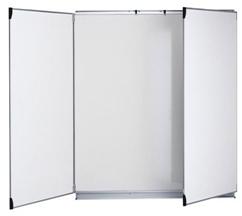 Tableau blanc laqu magntique 1.20 x 90cm
