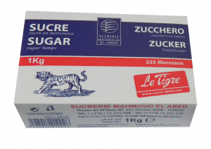 Vente de sucre en morceaux : Le Tigre