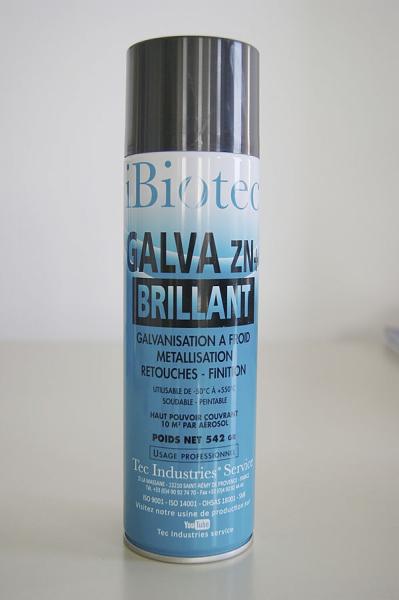 Vente Galvanisant  froid, anticorrosion, aspect brillant ( GALVA ZN+ BRILLANT)