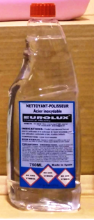 Nettoyant/polisseur acier inoxydable