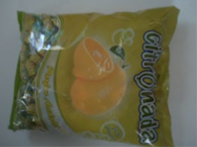 Vente de bonbons citronada