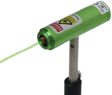 Vente de laser vert 532 nm sur tige, classe II