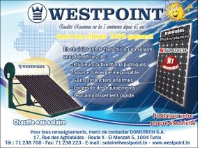 Vente des kits solaire Photovoltaque et Chauffe Eau Solaire