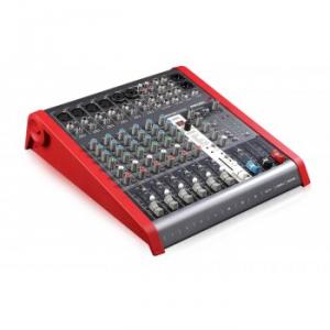Compact 8-channel 4-bus mixer