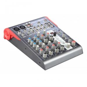 Compact 10-channel 2-bus mixer
