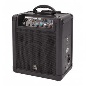 All-in-one battery powered combo sound system