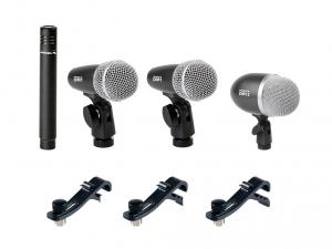 5pcs kit de batterie de microphone DMH5XL 