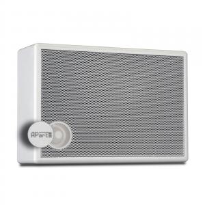 SM6V-W haut-parleur mural avec contrle de volume blanc, 6 watts 100 volts