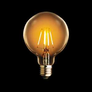 Vente LAMPE LED GLOBE 125 FILAMENT 6W