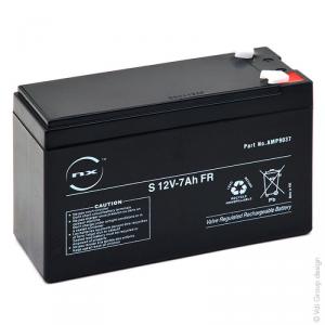 Vente de batterie plomb agm s 12v-7ah fr 12v 7ah t1