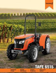 Vente de tracteur agricole tafe 6515 V (vigneron)
