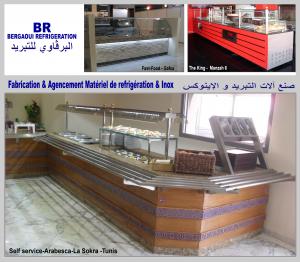 Fabrication & agencement matriels de rfrigration &Inox