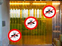 Vente Porte souple  lanire PVC anti-insectes