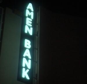 Enseigne Banque