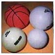 Matriels de Sports en plastique:   Ballon cuir synthtique
