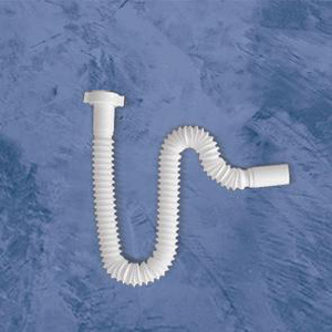 Siphon flexible de lavabo
