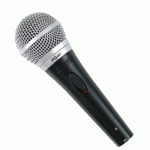 SHURE Microphone chant dynamique 
