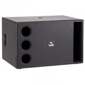 Compact active bandpass sub-woofer