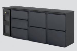 Comptoir rfrigr noir  7 tiroirs marque CORECO