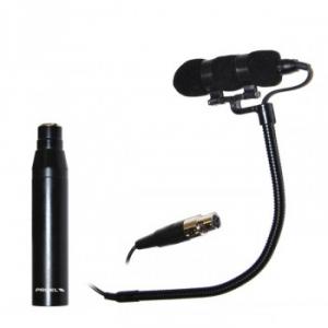 Miniature microphone  condensateur pour instruments