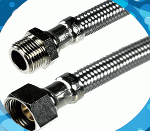 Raccord flexible et tubes basse haute pression