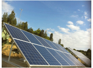 Installation solaire photovoltaque site isol 