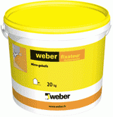 Fixateur monocouche Weber. 