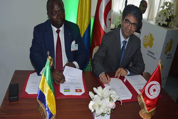 Le Gabon signe trois accords avec la Tunisie en marge du  Sitic africa 2017