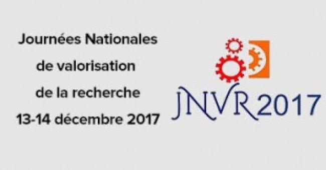 JNVR 2017 : Journées Nationales de Valorisation de la Recherche
