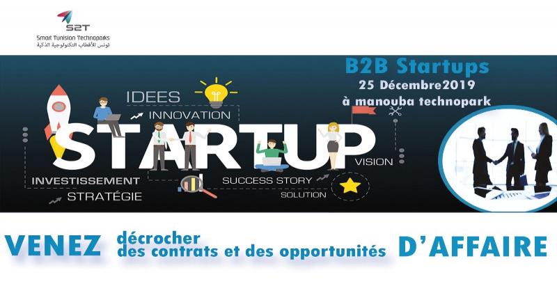 Rencontres B2B Startups Tunisienne le 25 Décembre 2019