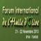 Forum International de lHuile dOlive les 21 et 22 novembre 2013
