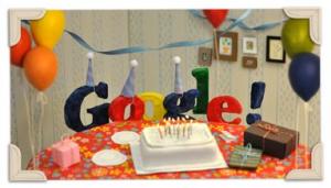 Google fte ses 13 ans avec un nouveau Google Doodle DR