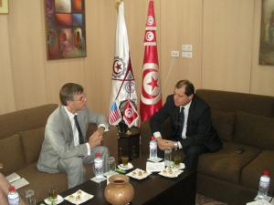 Son Excellence lAmbassadeur des Etats Unis en Tunisie Visite la Chambre de Commerce et dIndustrie de Tunis 