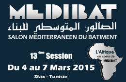 13me session de MEDIBAT du 4 au 7 Mars 2015
