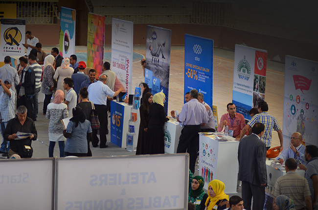 Espaces d'exposition Startup Tunisia Expo